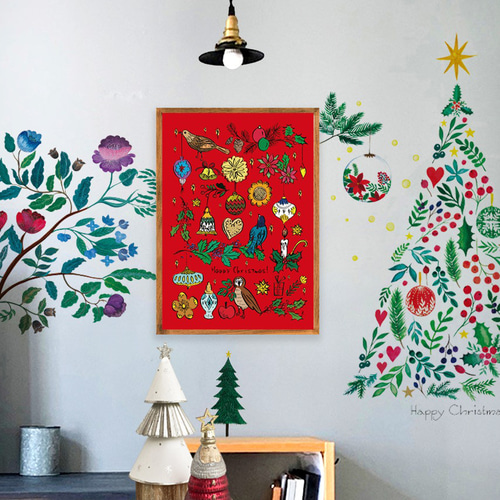 再販4『クリスマスパーティー』 インテリアポスター その他インテリア