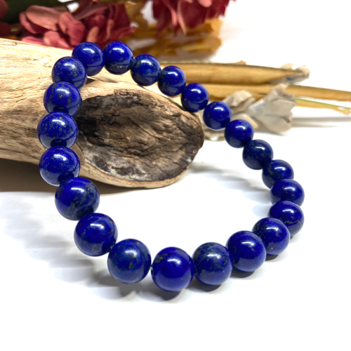 ラピスラズリ ブレスレット 8mm /パワー 天然石 ストーンブレス メンズ