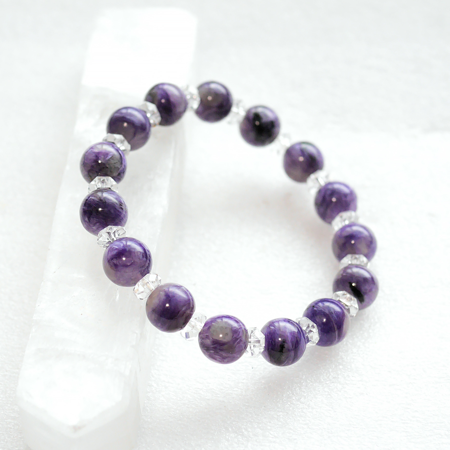 【特価】ブレスレット☆チャロアイト（10mm）BLCA_01