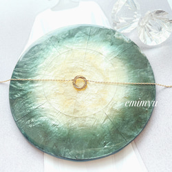 Round Zirconia Elegant Necklace 2枚目の画像