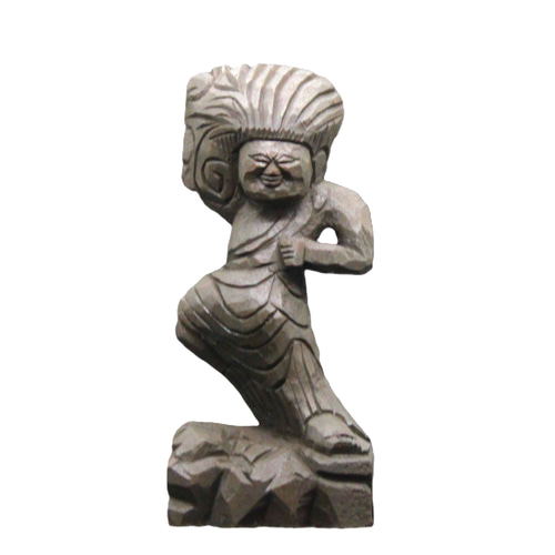 蔵王権現(16cm zg4526)仏像 円空仏 摸刻 木彫 彫刻 円空工房クリーマ店