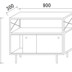 SHELF  CABINET カスタム 2枚目の画像