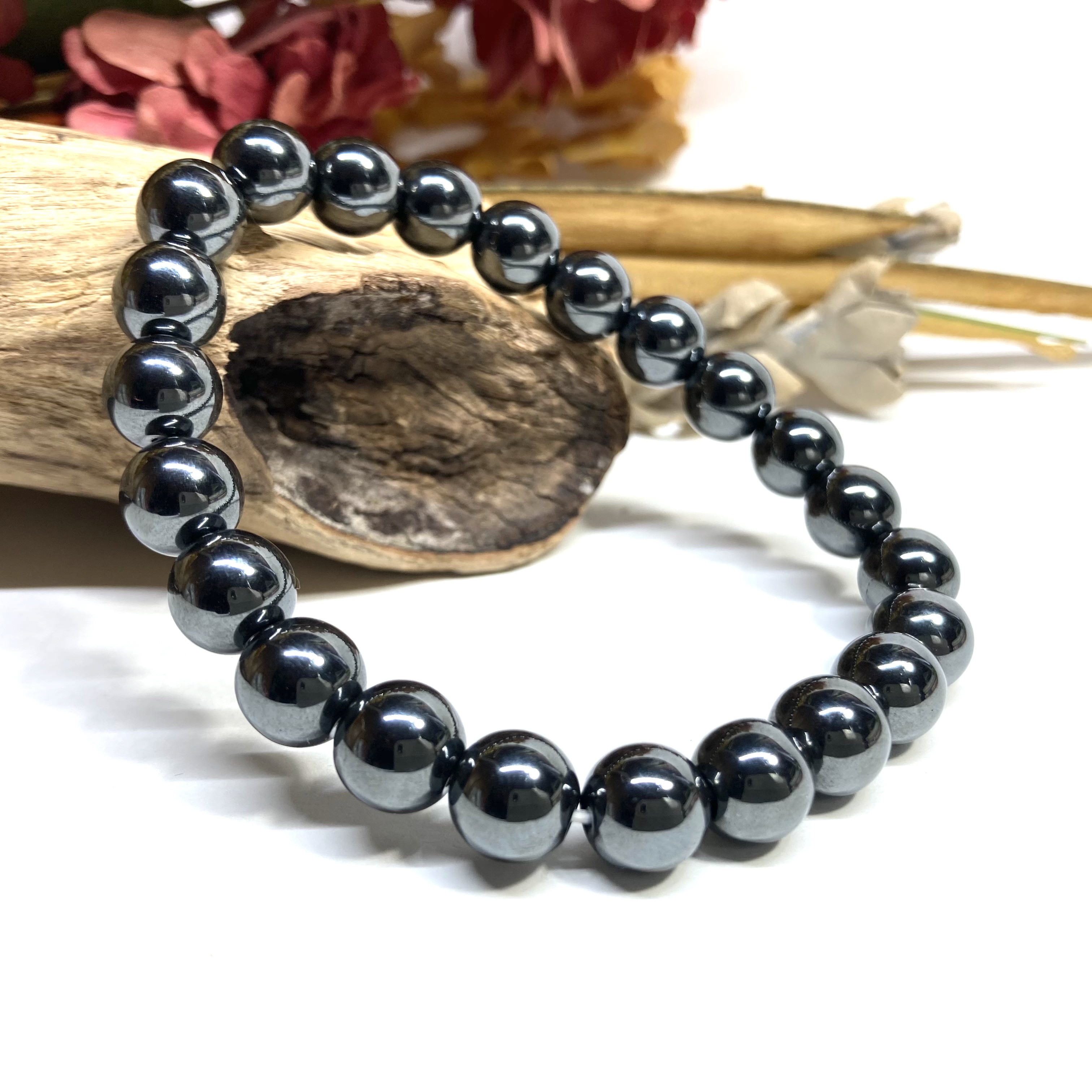 とのチャンママヘマタイト　亀ブレスレット　8-140