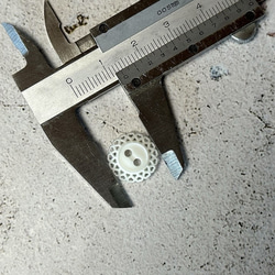 【再販】13.3mm ◆ プラスチックボタン ◆ 2穴 ◆ 15ヶ入 ◆ B-No,022 4枚目の画像