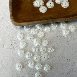 【再販】13.3mm ◆ プラスチックボタン ◆ 2穴 ◆ 15ヶ入 ◆ B-No,022 9枚目の画像