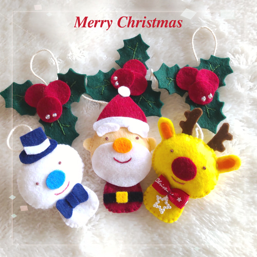 ✩.*˚sweet クリスマス ガーランド✩.*˚with santa クリスマス