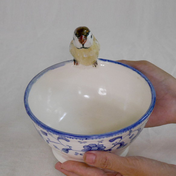 スズメ鉢（陶器） 2枚目の画像