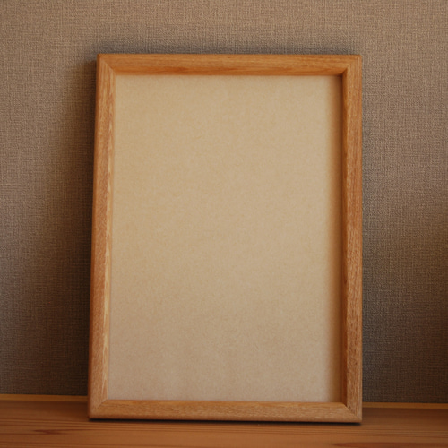 歳末sale 20%off価格 タモ無垢材『A4』木製/額縁/フォトフレーム