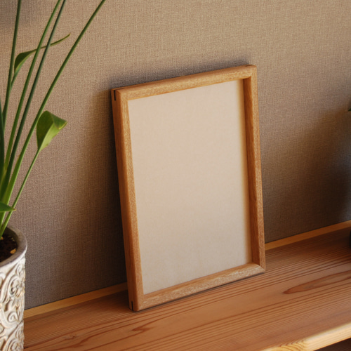 歳末sale 20%off価格 タモ無垢材『A4』木製/額縁/フォトフレーム