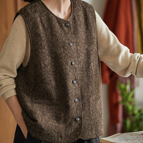 karuku ウールジャケット & ウールベスト 2点セット【未使用品】