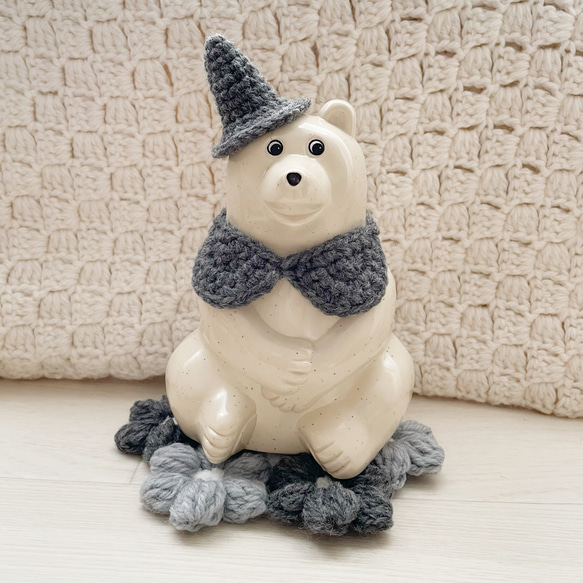 しろくま貯金箱＊ハロウィンセット