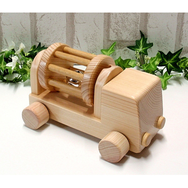 木のおもちゃ・くるま / ガラガラ / 木製玩具