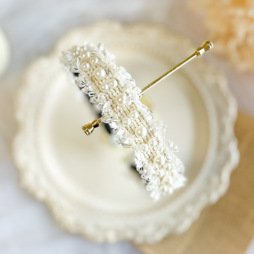 Antique parl Katsushya カチューシャ 子供用 結婚式 パーティー