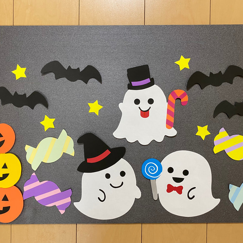 おばけ 星 ハロウィン 浴衣 怖
