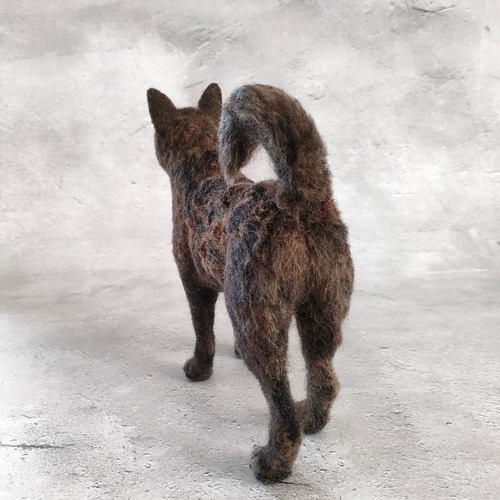 羊毛フェルト 甲斐犬さん 羊毛フェルト 羊毛わんこ 福や工房