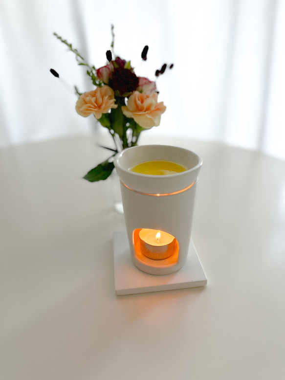 セット】アロマポット＆ワックスメルト＆ティーライトキャンドル