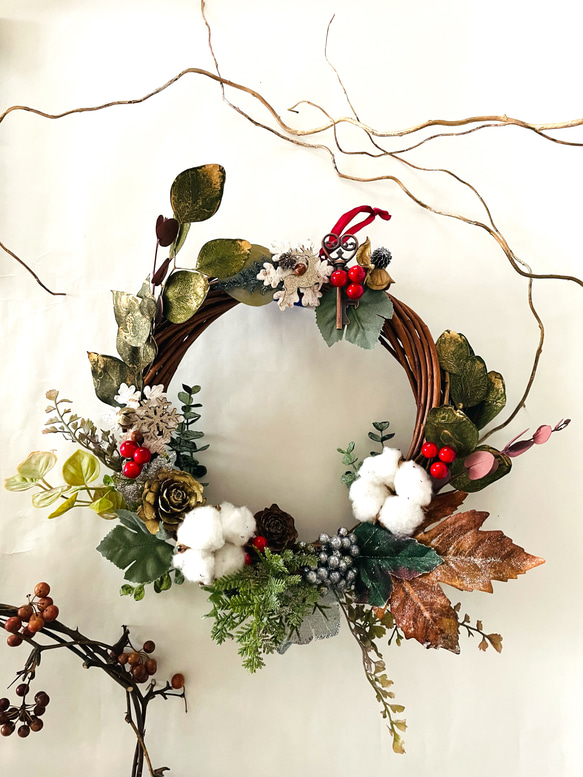 深い森のリース Christmas wreath 深い森のリース Christmas wreath