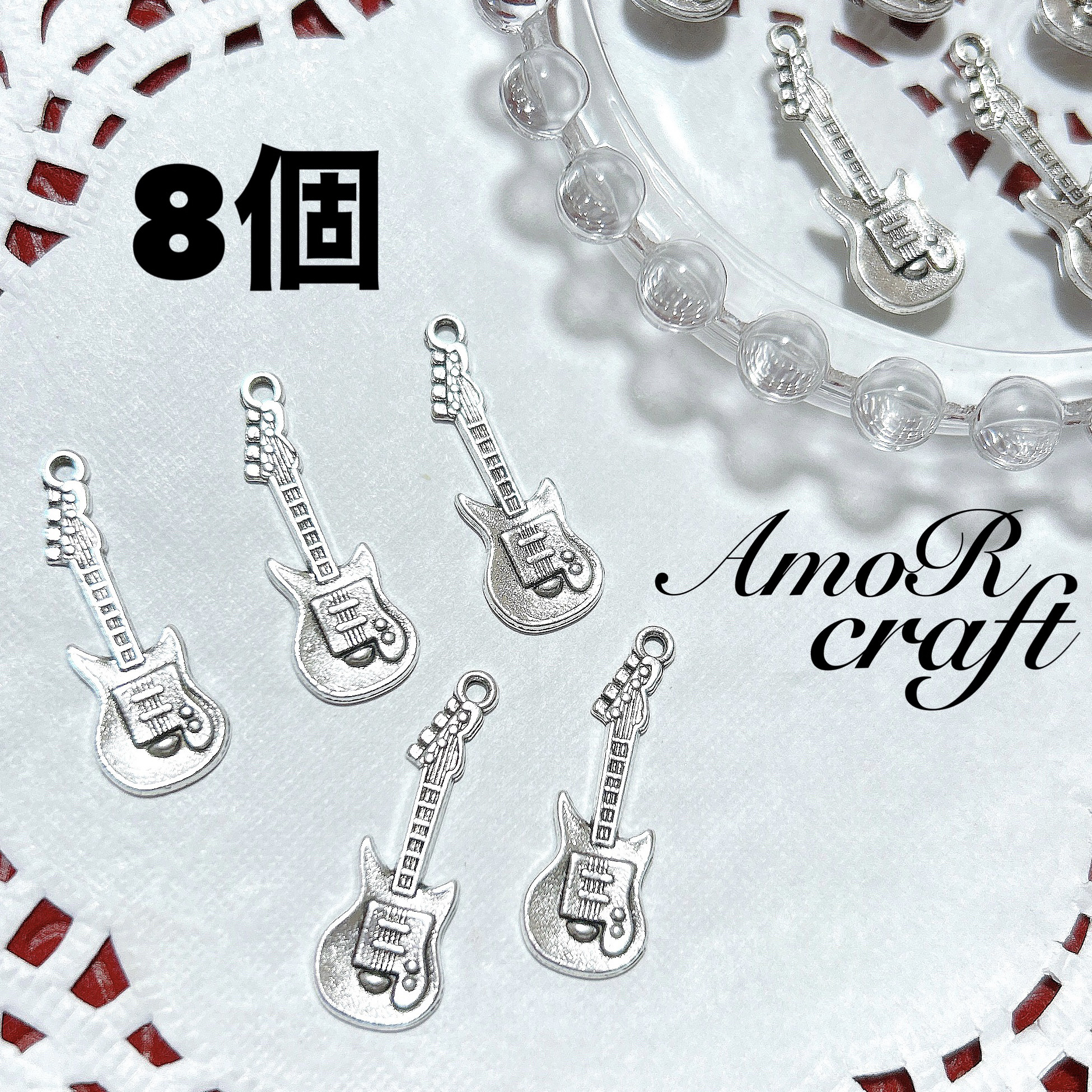 楽器チャームでお好みのアクセサリーに♬