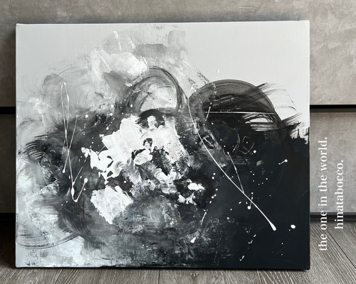 現代アート　53×38㎝　大きめ　モダン　アートパネル　インテリア　抽象画 現代アート 45.5×38㎝ 大きめ モダン アートパネル インテリア 抽象画