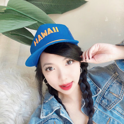 江田島靛藍色舞動之春 古蕫五片剪裁圓頂鴨舌棒球帽 baseball cap 第9張的照片