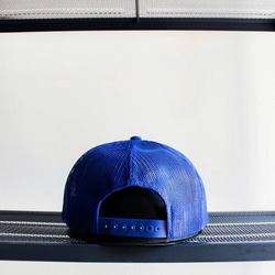 江田島靛藍色舞動之春 古蕫五片剪裁圓頂鴨舌棒球帽 baseball cap 第4張的照片