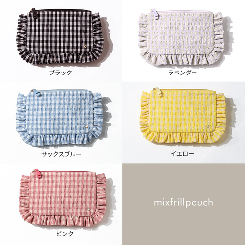 ★専用★ロラライハリス♡フリルポーチ、スマホポーチ、小さいポーチ 専用ロラライハリスフリルポーチ、スマホポーチ、小さいポーチ