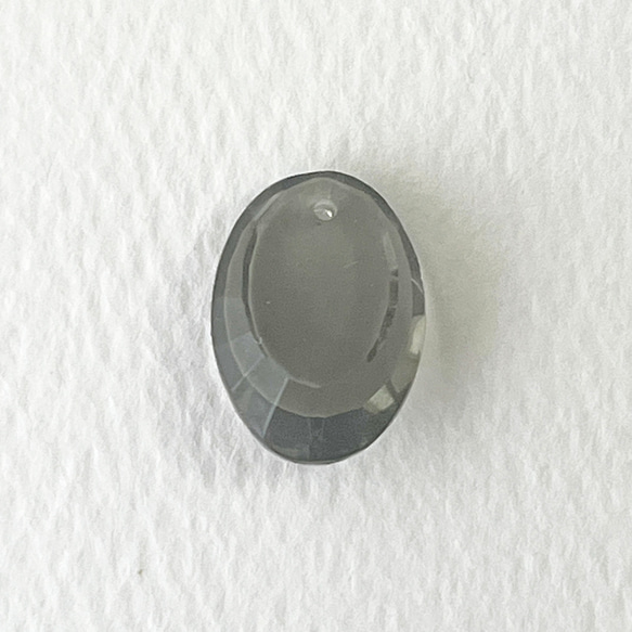 Glass Pendant Oval 約18mm×13mm [PDT-843]＊1個＊Vintage＊ 6枚目の画像