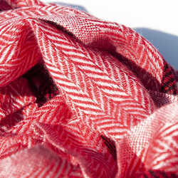 カシミヤニットスカーフ ピュアウールスカーフ 手編みスカーフ ニットスカーフ クリスマス交換ギフト 父の日ギフト 友人の誕生日プ 10枚目の画像