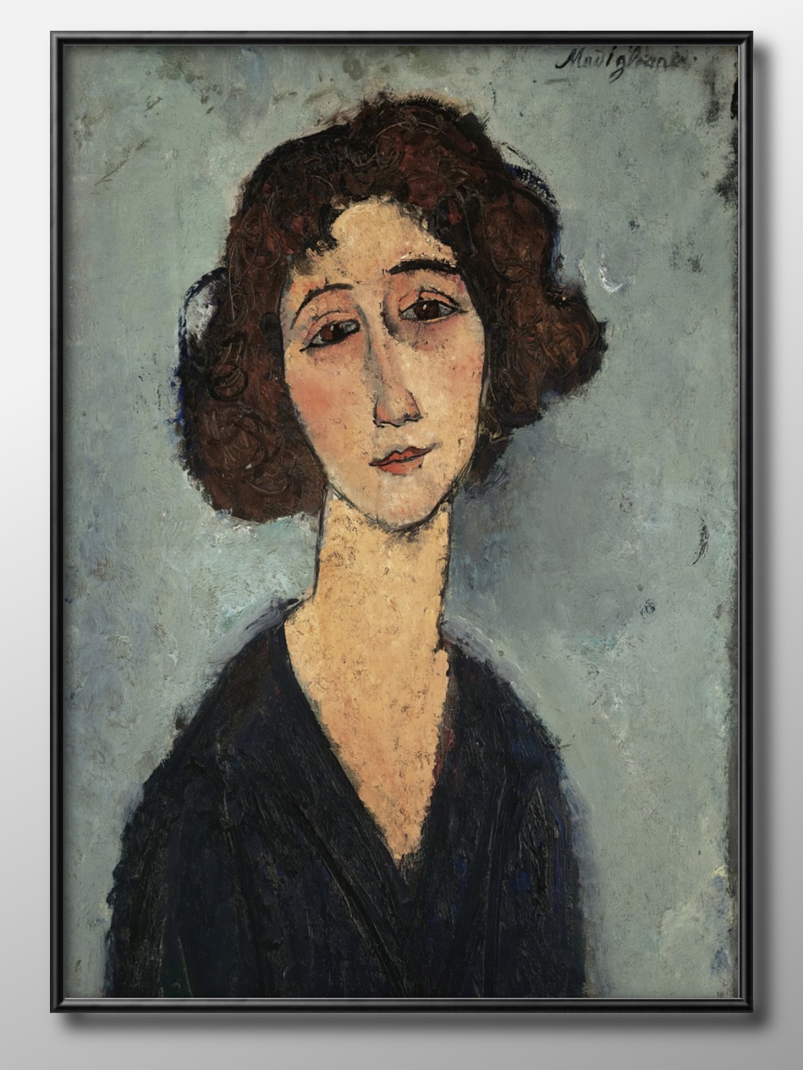 アメデオ モディリアーニ、【南仏風景】、希少画集画より アメデオ モディリアーニ、【南仏風景】、希少画集画より