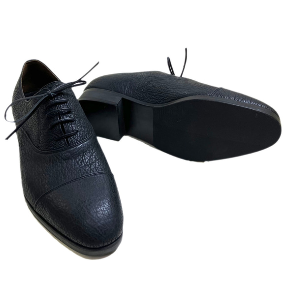 シャーク 本革 ストレートチップ 紳士靴 BK 26.0cm サンプル特価 5枚目の画像