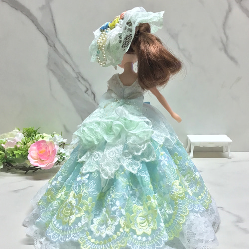 リカちゃん ドール 薔薇ドレス リカちゃん ドール 薔薇ドレス