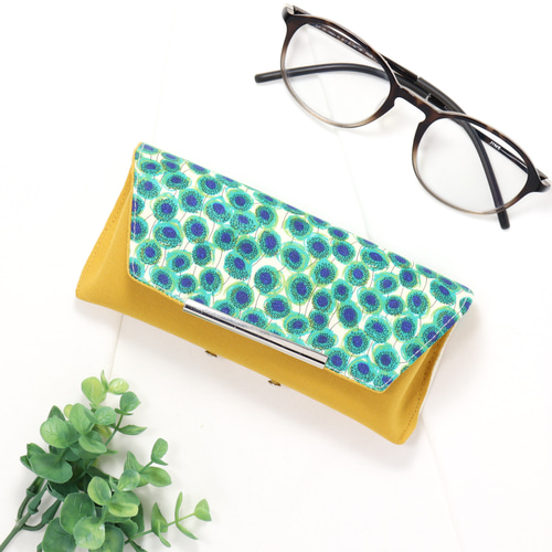 ちょうどいいが見つかる☆ セミハード シンプル眼鏡ケース リバティ  