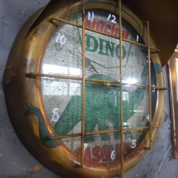 アメリカンガレージ  Sinclair DINO ウォールクロック  壁掛け時計  #ガレージ雑貨  #アメリカン雑貨 9枚目の画像