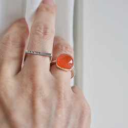 [petit tomatoes風味のcarnelian]ring 6枚目の画像