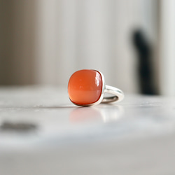 [petit tomatoes風味のcarnelian]ring 5枚目の画像