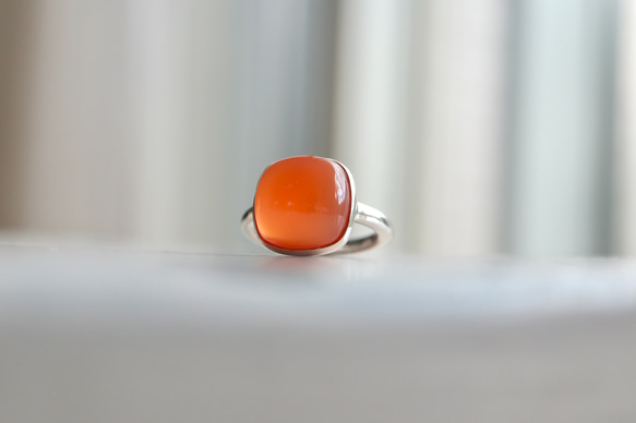 [petit tomatoes風味のcarnelian]ring 4枚目の画像