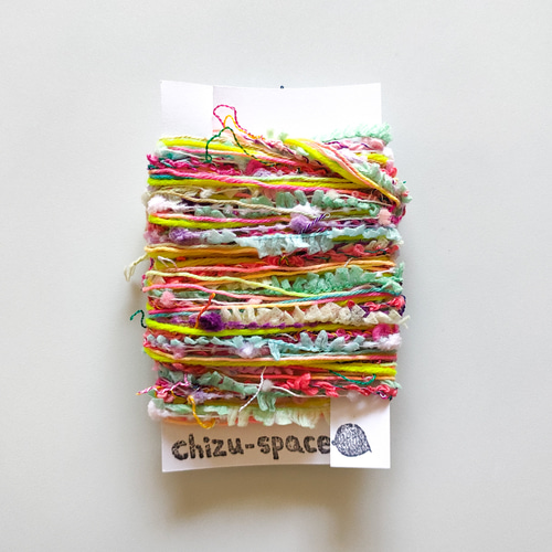 アートヤーンの引き揃え糸セットK （25.引き揃え糸 アートヤーン入り  