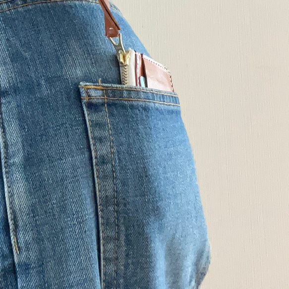 小さく薄いコンパクト財布 キャッシュレスウォレット｜ Italy本革・レザー （メンズ・レディース）　 14枚目の画像