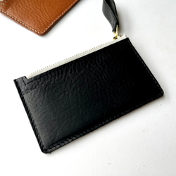 小さく薄いコンパクト財布 キャッシュレスウォレット｜ Italy本革・レザー （メンズ・レディース）　 6枚目の画像