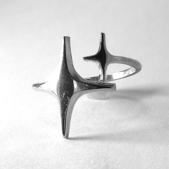 指輪　【星の指かざり・Small】　フリーサイズ　by Gravi 2枚目の画像