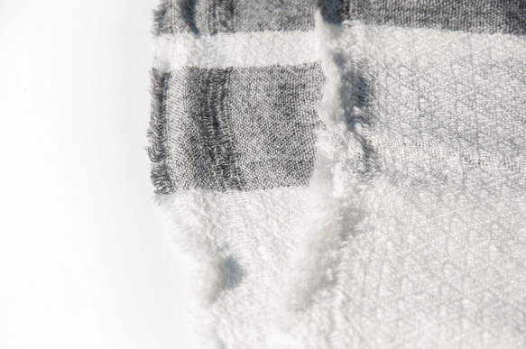 カシミヤニットスカーフ ピュアウールスカーフ 手編みスカーフ ニットスカーフ クリスマス交換ギフト 父の日ギフト 友人の誕生日プ 6枚目の画像