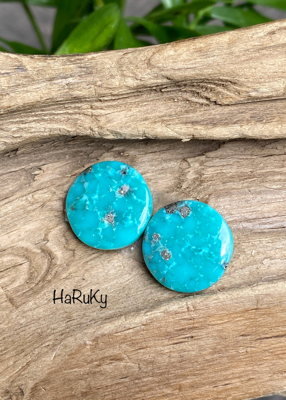 ハイグレード ローンマウンテン ターコイズ スパイダーウェブ ディープ