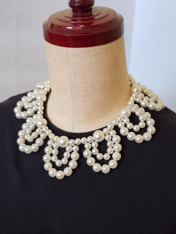 ビーズ付きフリル フリルカラーワンピース – BUNNY APARTMENT