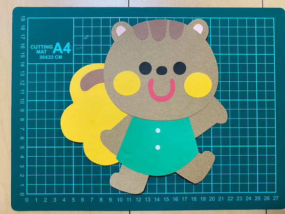 秋の壁面飾り　紅葉　イチョウ　11月 2枚目の画像