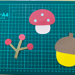 秋の壁面飾り　紅葉　イチョウ　11月 5枚目の画像