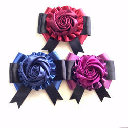 黒薔薇の円形ヘッドドレス 黒薔薇の円形ヘッドドレス ヘッドドレス（アクセサリー