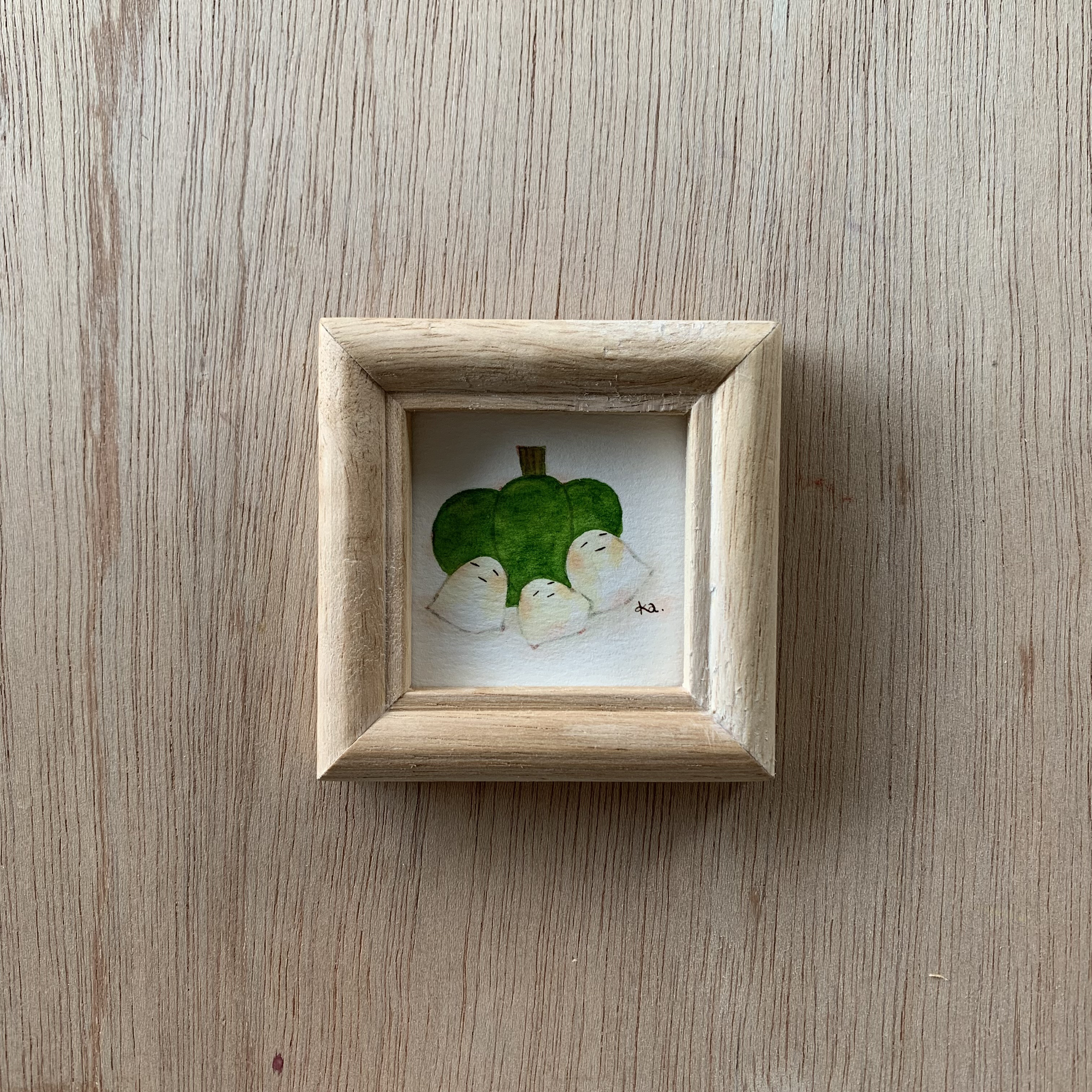 「かぼちゃの夢」ミニ額　原画 7,104円