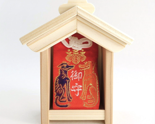 神棚　御朱印入れ御守り等小物が入ります お守り入れ《まもりみや》 神棚 お守り 祠 その他インテリア雑貨 神棚