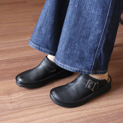 足にぴったり！ふわふわインソールのサボ (PENUT) 靴 日本製【5～14日以内発送】 11枚目の画像