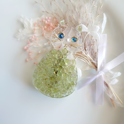 珍しい猫の天珠　クィーンコンクシェル回文殊と合わせたブレスレット素敵な逸品 珍しい猫の天珠クィーンコンクシェル回文殊と合わせたブレスレット素敵